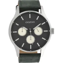 Oozoo Armbanduhr Timepieces Analog Leder schwarz UOC10048 -