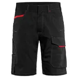 Blåkläder Blakläder® Service Shorts 1499 - schwarz/rot