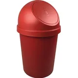 Helit Abfallbehälter H700xØ403mm 45l rot helit