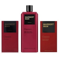 Marbert Man Classic Duschgel 400ml + Eau De Toilette 100ml + After Shave 100 ml