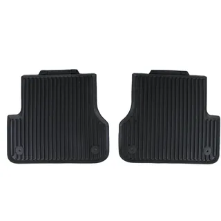 Audi 4G0061511041 4G0 511 61 511 41 Allwetterfußmatten hinten, schwarz