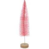 Trendline Deko Baum Kunststoff Ø 6,5 x 30 cm rosa Figur