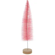 Trendline Deko Baum Kunststoff Ø 6,5 x 30 cm rosa Figur