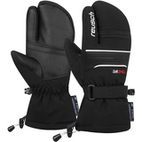 Reusch Kondor R-TEX® XT Junior Lobster warm, wasserdicht, atmungsaktiv, schwarz/weiß