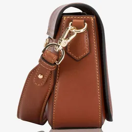 Jekyll & Hide Paris Schultertasche Leder 22 cm braun