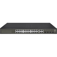 Levelone Switch 24x GE GES-2128 4xGE 4xGSFP (24 Ports),
