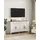 VASAGLE Sideboard 40 x 140 x 80 cm Braun / Weiß