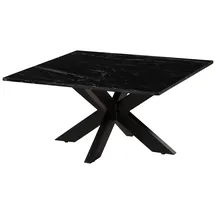 MASSIVMOEBEL24.DE Barcelona Schwarz Marmor 90 x 90 x 45 cm