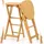 Costway Barhocker klappbar 28 x 70 x 36 cm Beige