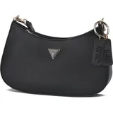 GUESS Noelle II Top Zip Shoulder Bag Black