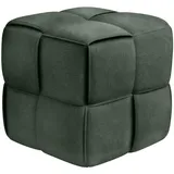 deluke Sitzhocker GIROS Cord 40 x 40 x 40 cm Dunkelgrün