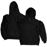 Rokker Zip Hoodie, black, M