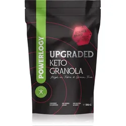 Powerlogy Upgraded Granola Müsli glutenfrei Geschmack Coconut-Strawberry 350 g