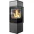 S links Ø 150 7 kW Granit/Schwarz
