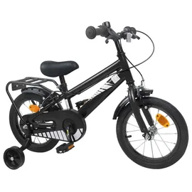 vidaXL Kinderfahrrad 16 Zoll schwarz