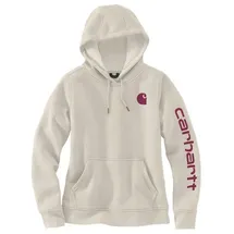 CARHARTT Graphic Kapuzensweatshirt in weiß/lila | Gr.: XL