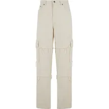 Karl Kani Fringed Baggy Cargo Hosen Beige M