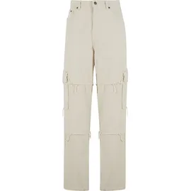 Karl Kani Fringed Baggy Cargo Hosen Beige M
