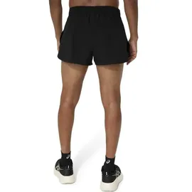 Asics core run schwarz herren split shorts - S