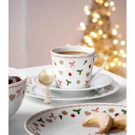Ritzenhoff & Breker Kaffeeservice 18-tlg. weihnachtlich bunt