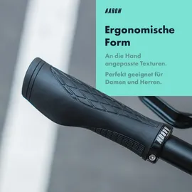 Aaron Fahrradgriffe Ergonomisch Schwarz