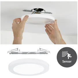 Paulmann LED Einbaupanel Cover-it mit Sensor Weiß matt
