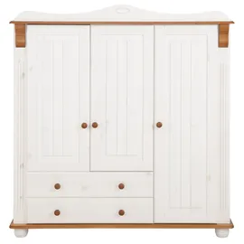 OTTO home Adele Wäscheschrank 130 x 135 x 40 cm Weiß