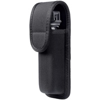 TAFTACFR Molded OC/Mace Spray Pouch, Top Flap Pepper Spray Holster OC/Mace Pepper Spray Black Pouch Hidden Snap(Small for MK3 and Large for MK4)