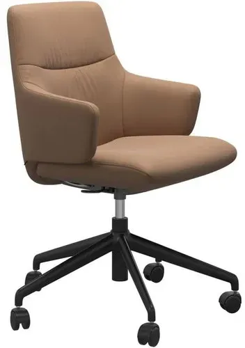 Stressless Home Office Mint mit Armlehne in Leder Batick