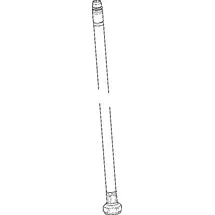 Hansa Anschlußschlauch L=430, M10x1-G3/8, DN8
