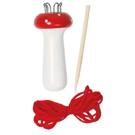GoKi Strickliesel Holz rot/weiß 1 St.