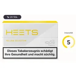 IQOS HEETS Yellow Selection 20er Pack Tabaksticks
