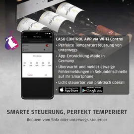 CASO Design WineExclusive 24 Smart Weintemperierschrank