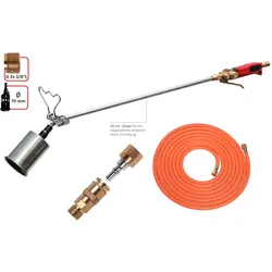 Rothenberger Industrial RoTitan Hochleistungsbrenner + 6m Schlauch + Schnellkupp...