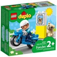 LEGO® LEGO® Duplo® 10967 Polizeimotorrad Konstruktionsspielsteine, (5 St)