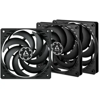 Arctic P12 Slim PWM PST 3er-Pack - Gehäuselüfter
