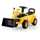 Vevor Sitzbagger, Kinderbagger, Bagger-Bulldozer-Spielzeug mit Kippschutz und Stauraum unter dem Sitz, Aufsitzbagger 25 kg Tragkraft, Lauflernhilfe