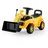 Vevor Sitzbagger, Kinderbagger, Bagger-Bulldozer-Spielzeug mit Kippschutz und Stauraum unter dem Sitz, Aufsitzbagger 25 kg Tragkraft, Lauflernhilfe