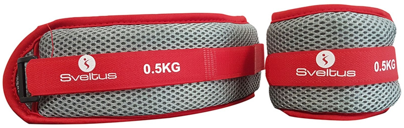 Sveltus® Aqua Band Gewichtsmanschetten, 2 x 0,5 kg - Grau