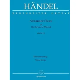 Baerenreiter-Verlag Händel, G: Alexanders Feast HWV 75