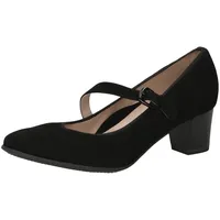 CAPRICE Pumps Black Suede, 39