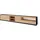 SKRAUT HOME Lowboard 310x50x37 cm Eiche Schwarz Holzwerkstoff