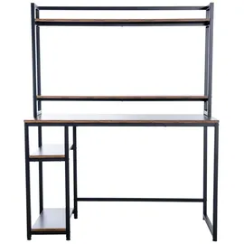 CLP Schreibtisch Billings Schwarz / Braun