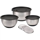 KESPER Rührschüssel, 3 Set, inkl. 3 Reiben