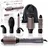 Bellissima Ceramic & Arganoil 6 in 1, Heißluftbürste, 6 Zubehörteile, Ionentechnologie, Bürsten mit Keramik- und Arganölbeschichtung, Trocknet und verleiht Volumen, Kaltluftstoß, 1000 W