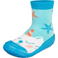 Playshoes "Aqua-Socke Einhornmeerkatze" in Grün | Gr.: 26/27