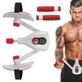 Oberschenkeltrainer, Beckenboden Trainer Damen Und Herren, Verstellbarer 2 IN 1 Oberschenkeltrainer Armtrainer Beckenbodentrainer, Multifunktionaler Beintrainer Für Zuhause, Zählbares Design