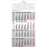 Adina Viermonatskalender 60x30cm 2027