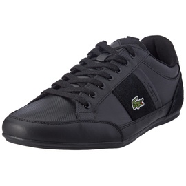 Lacoste 02H_La Sneakers,Half Shoes, BLK/BLK, 43 EU