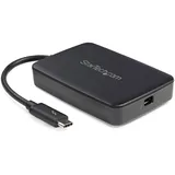 Startech StarTech.com Thunderbolt 3 auf Thunderbolt 2 Adapter - TB3 Laptop auf TB2 Bildschirme/Geräte - Thunderbolt 1/2(10Gbit/s, 20Gbit/s) Konverter - TB3 zertifiziert - Schwarz - Windows/Mac, Female, Männlich, 0,2 m, Schwarz